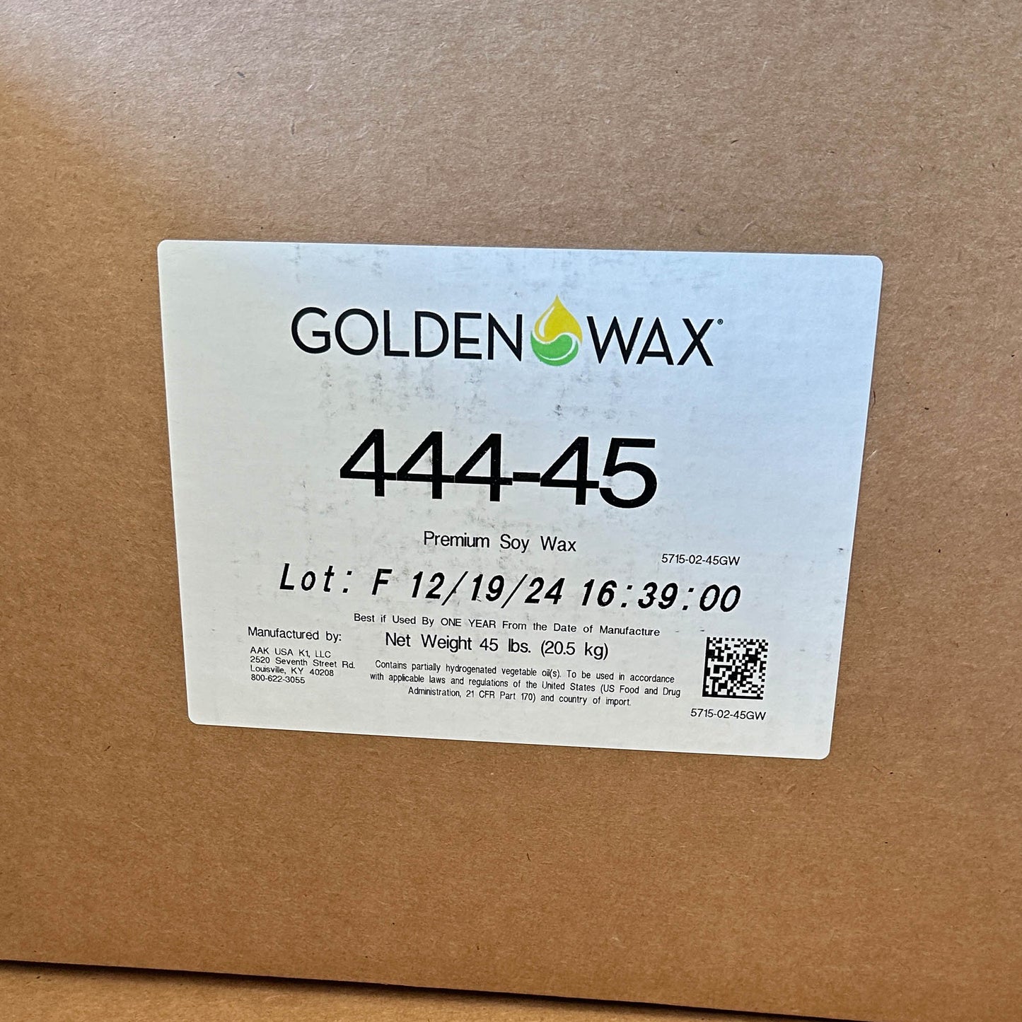 444 Soy Container Wax for Candle Making