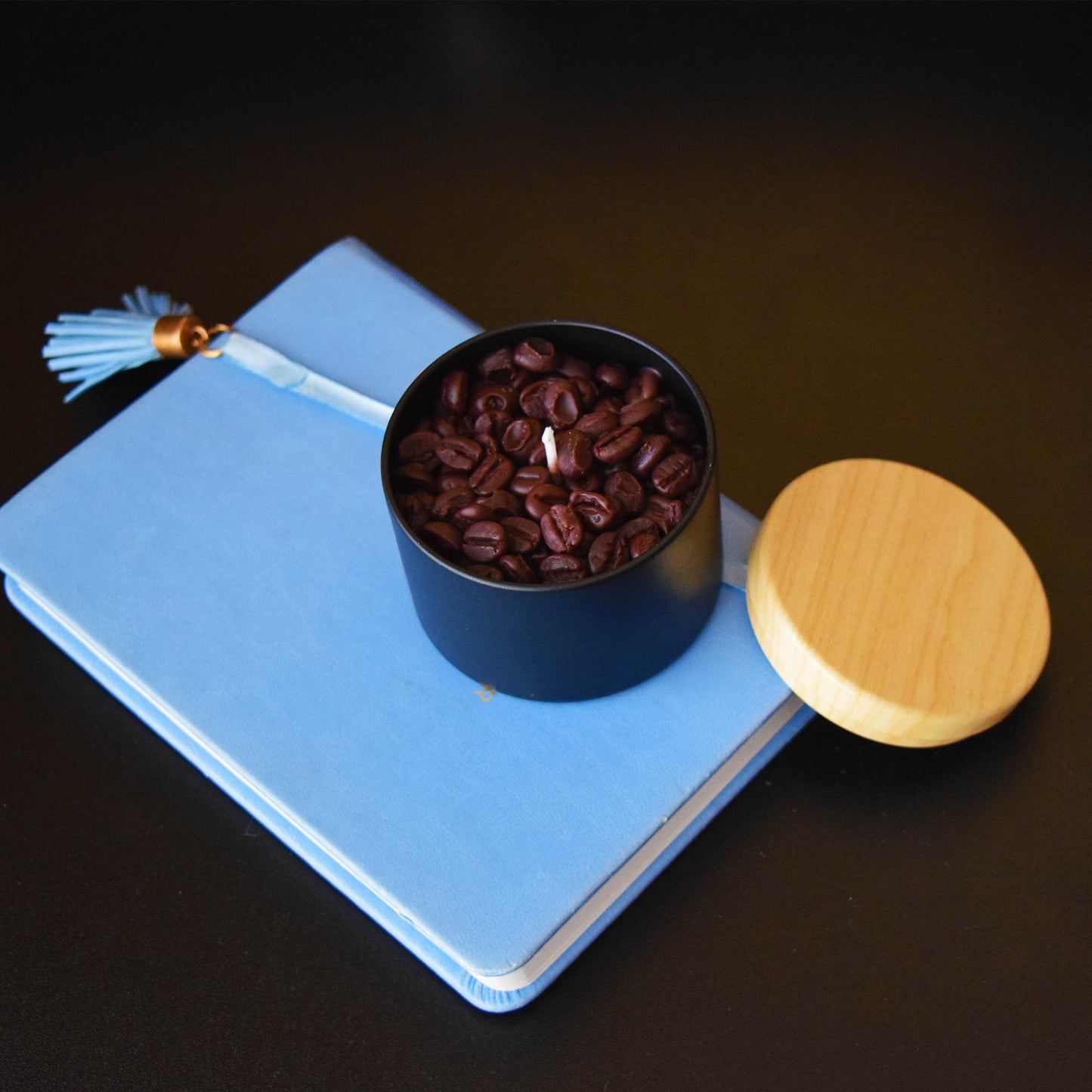 Coffee Bean Soy Candle Fresh Coffee, Espresso Hot Chocolate Scents