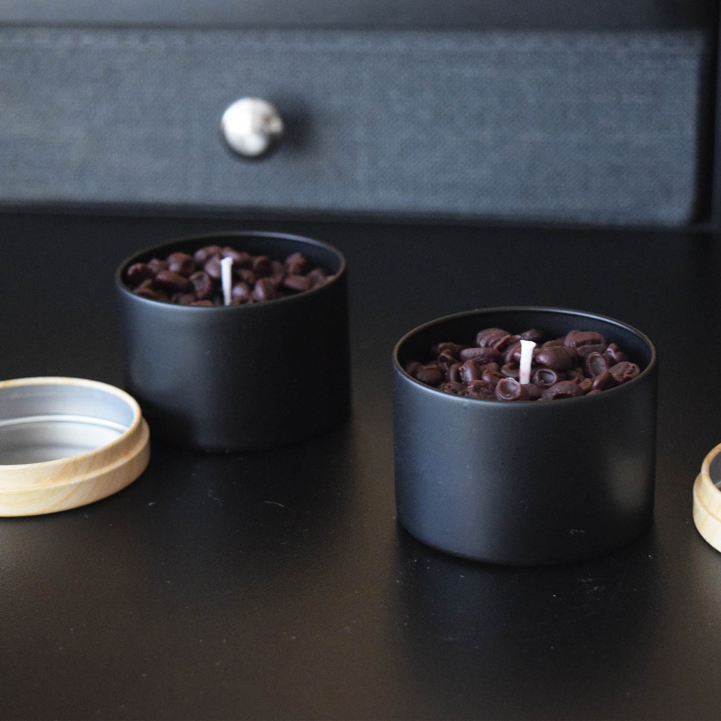 Coffee Bean Soy Candle Fresh Coffee, Espresso Hot Chocolate Scents