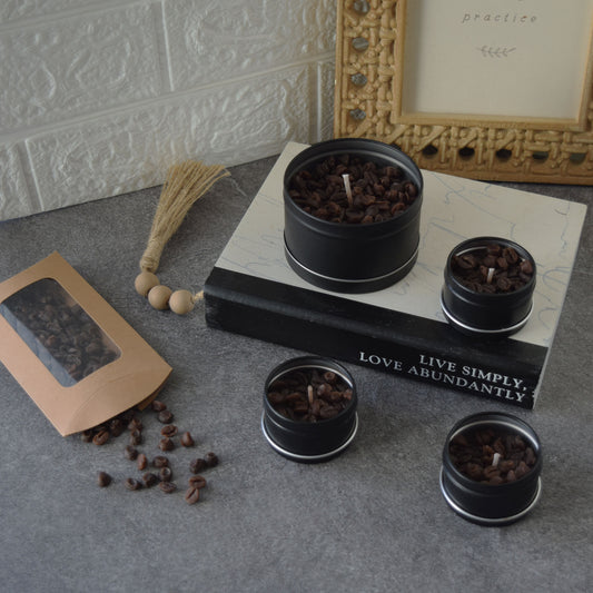 Coffee Candle Gift Set Handcrafted Soy Wax Candles