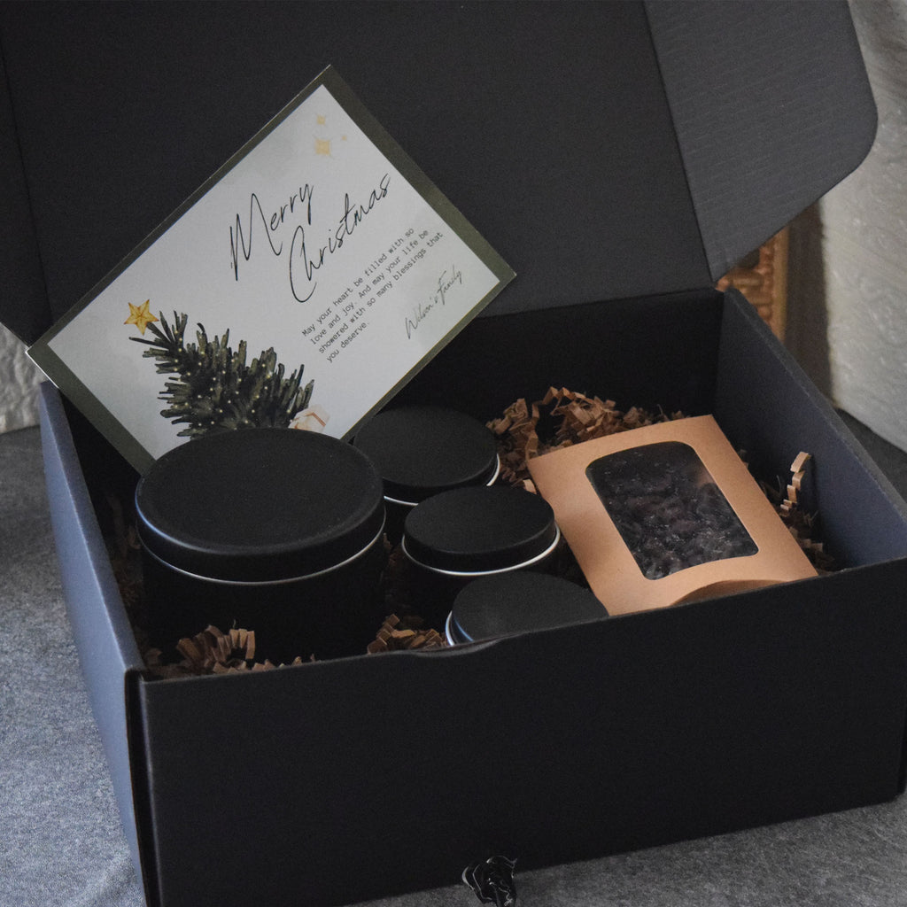 Coffee Candle Gift Set Handcrafted Soy Wax Candles