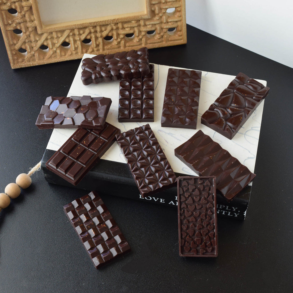 Chocolate Candle Handmade Soy Wax Blend with Rich Gourmet Aroma