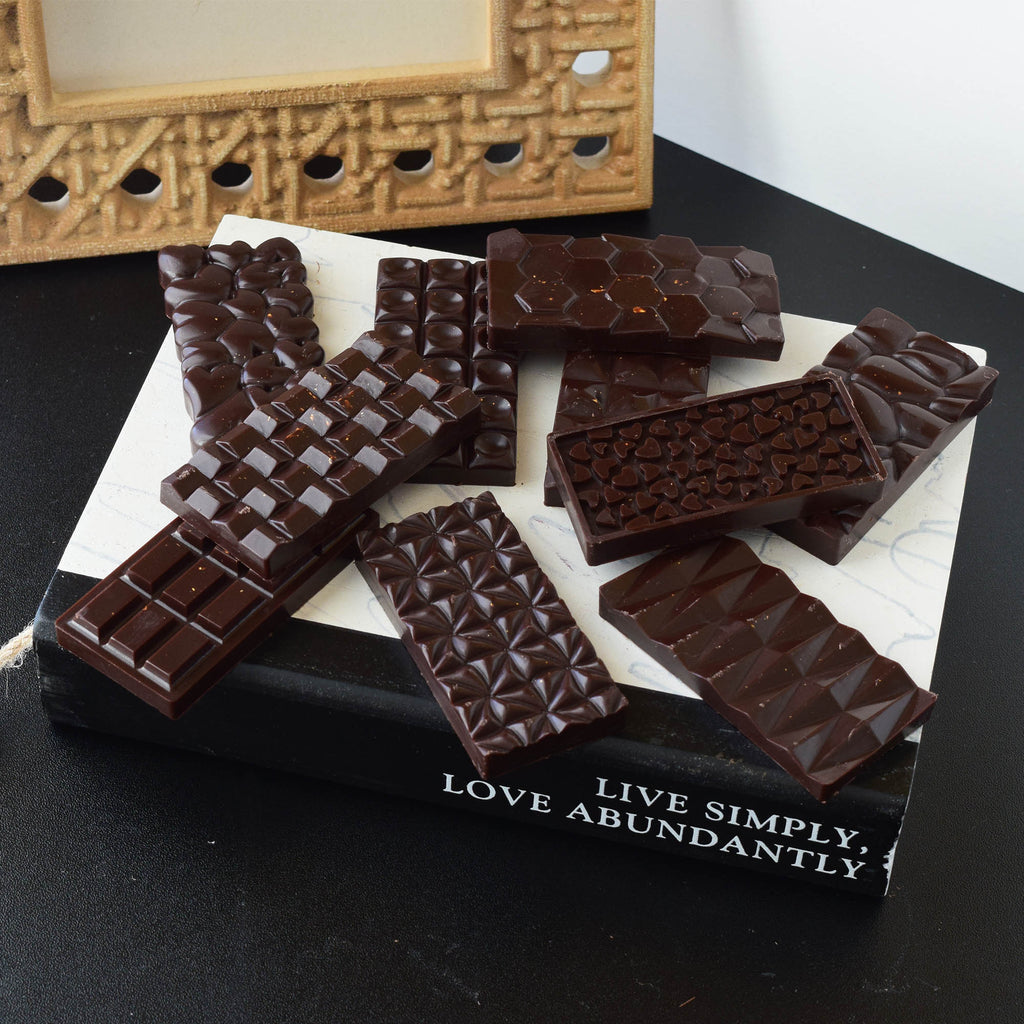 Chocolate Candle Handmade Soy Wax Blend with Rich Gourmet Aroma