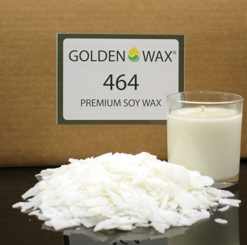 Golden Wax 464, Premium Soy Wax for Candle Making, Natural & Eco-Friendly, Smooth Finish, Strong Scent Throw