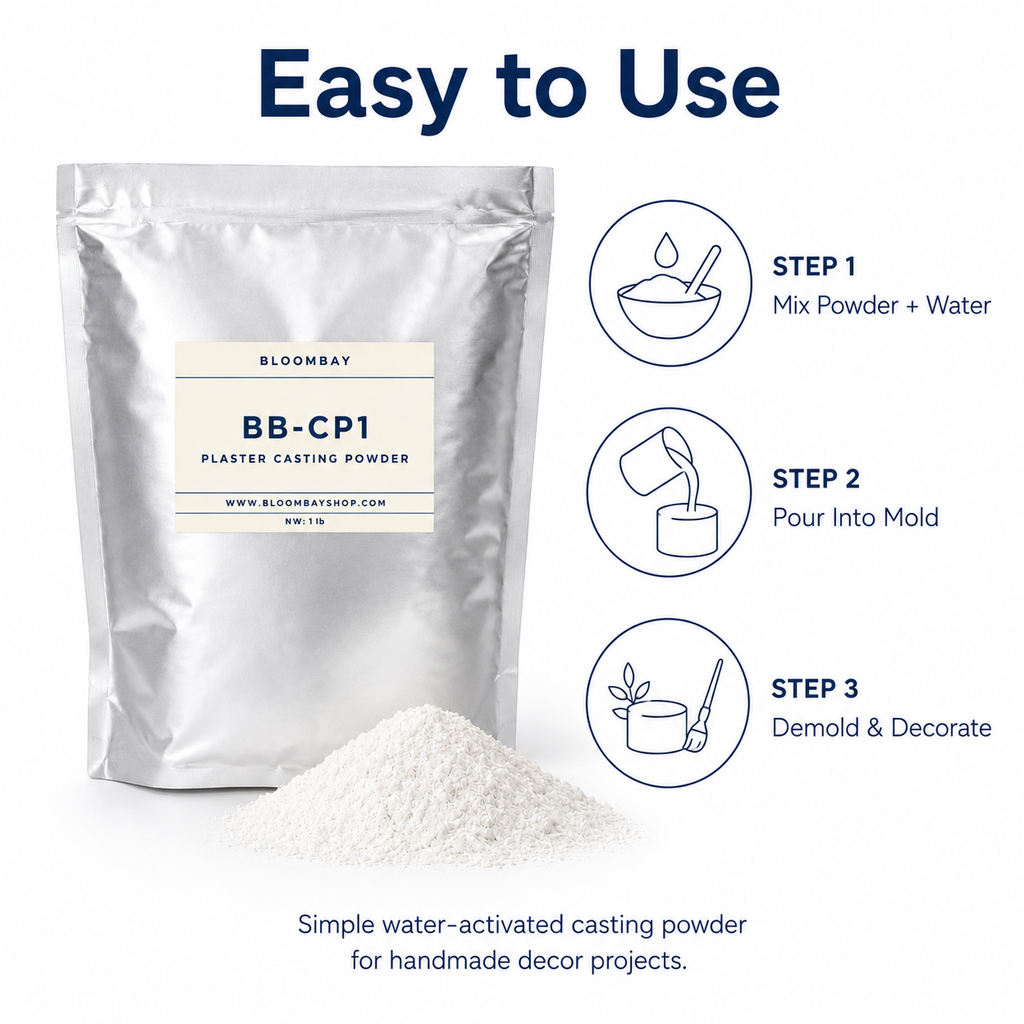 BB-CP1 Plaster Casting Powder DIY Decor Powder