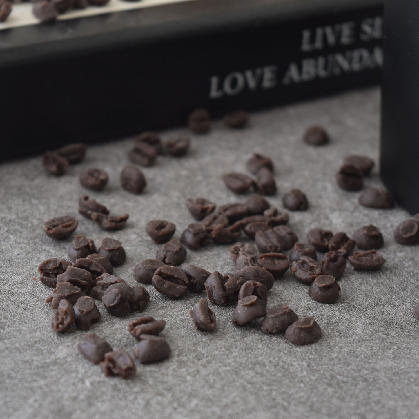 Fresh Coffee Soy Candle Matte Black Glass Jar