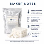 BB-C35 Soy Pillar & Mold Wax