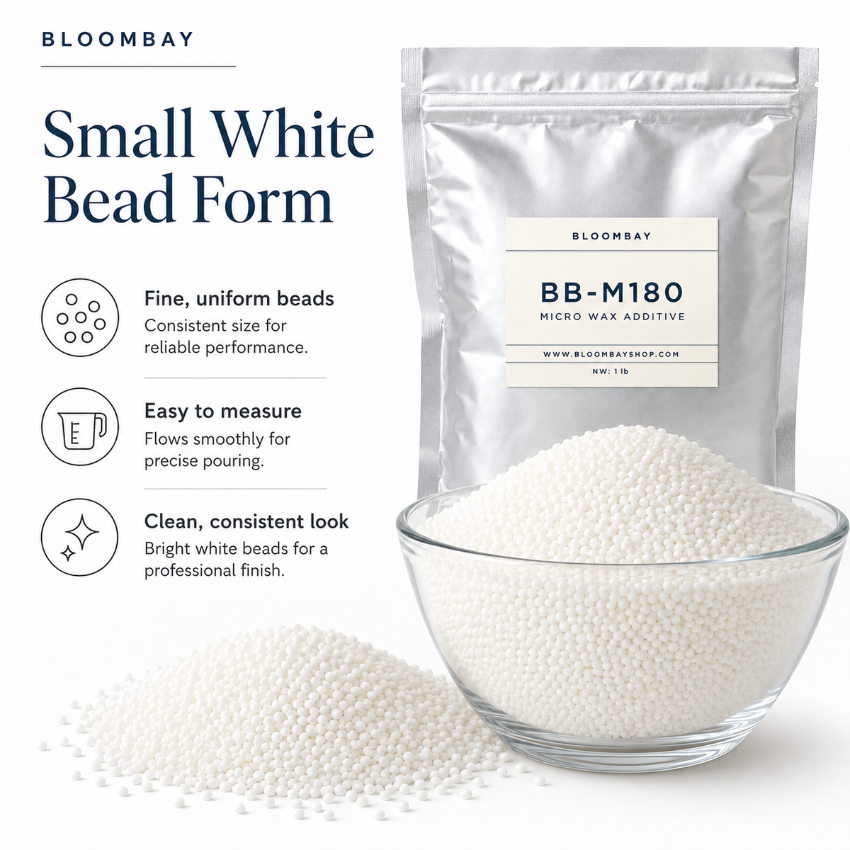 Micro 180 Wax Additive for Paraffin Pillar & Molded Candles