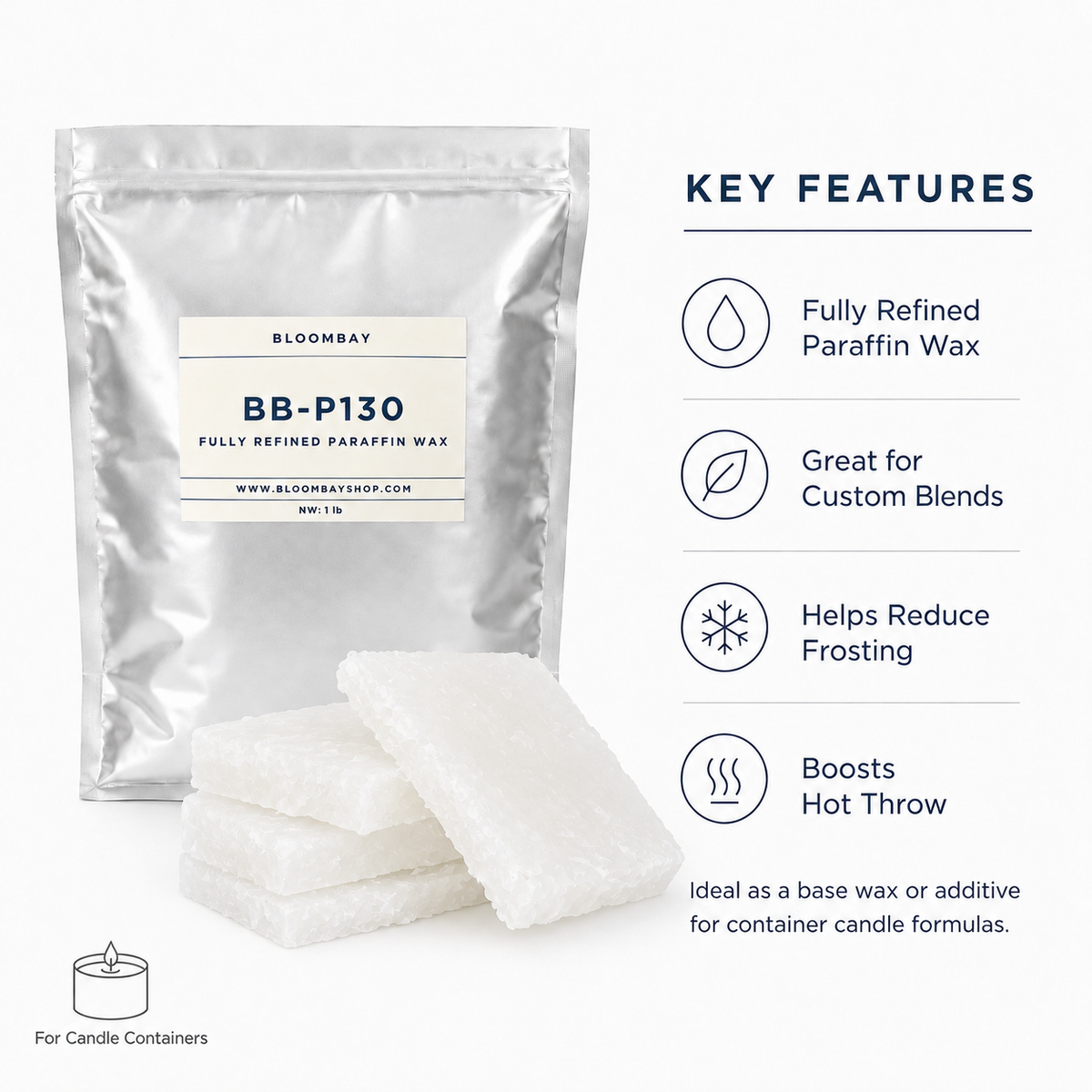 BB-P130 Low-Melt Paraffin Blending Wax