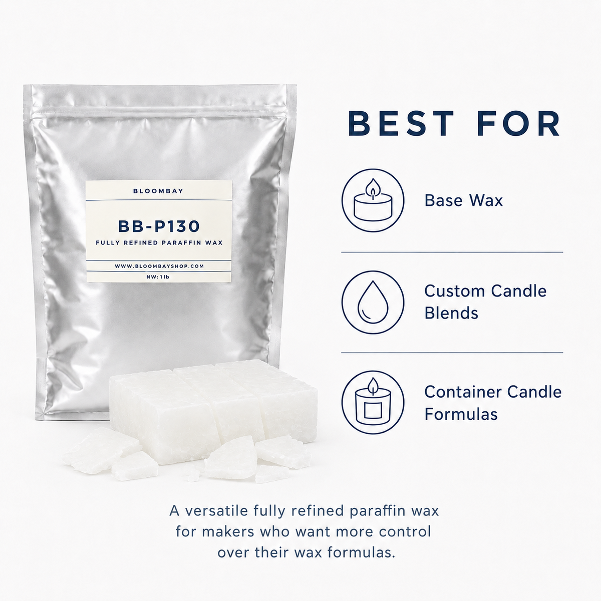 BB-P130 Low-Melt Paraffin Blending Wax
