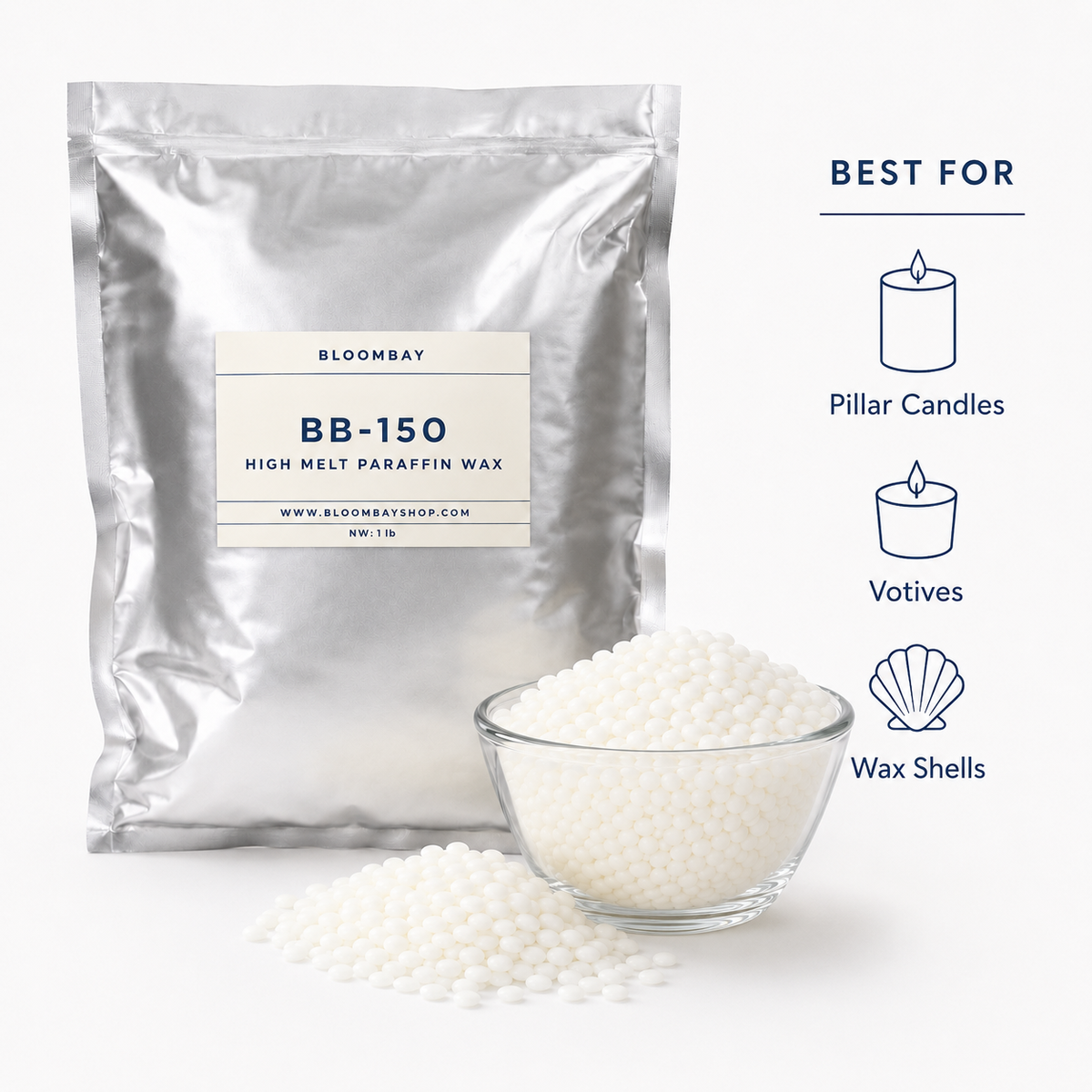 BB-P150 High-Melt Paraffin Blending Wax