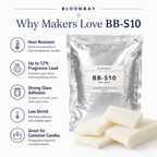 BB-S10 Soy Container Wax Slab for Candle Making