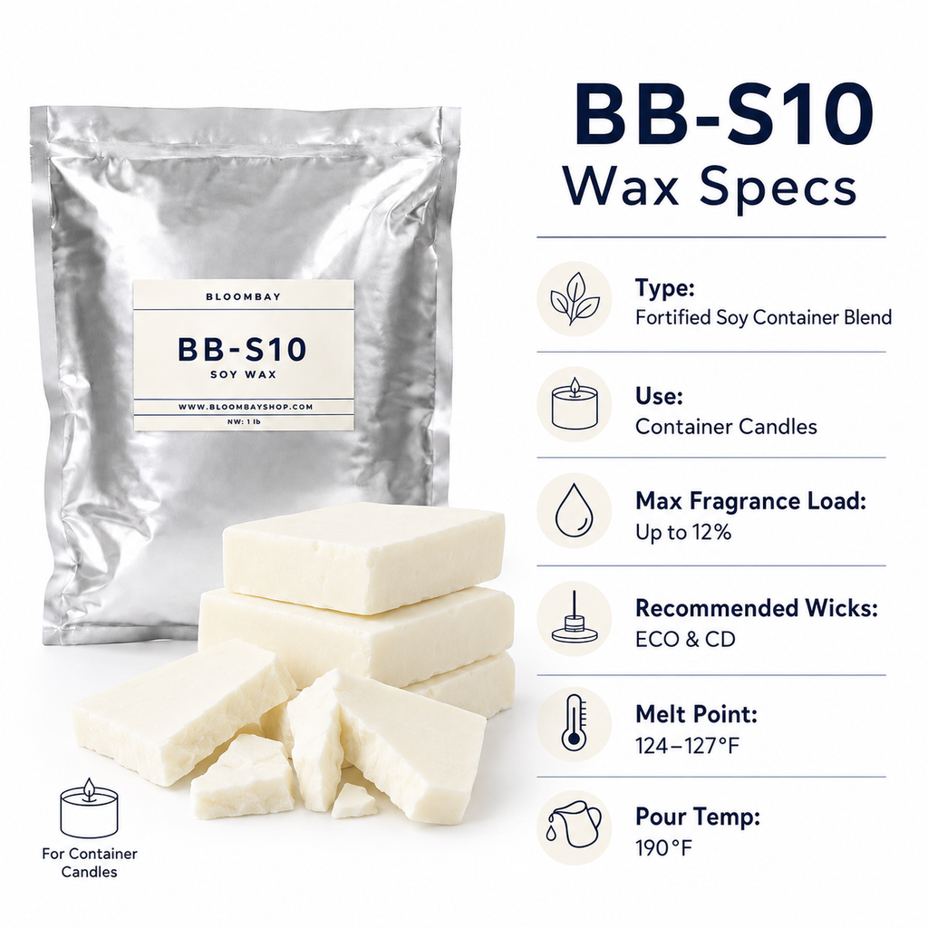 BB-S10 Soy Container Wax Slab for Candle Making