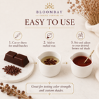 Brown Candle Dye Blocks for Candle Making
