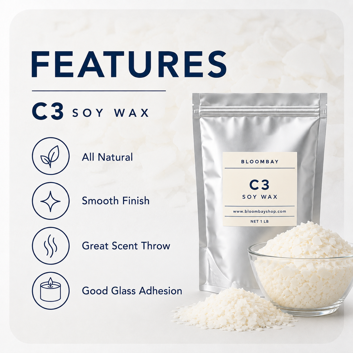 Cargill NatureWax C-3 Soy Container Wax