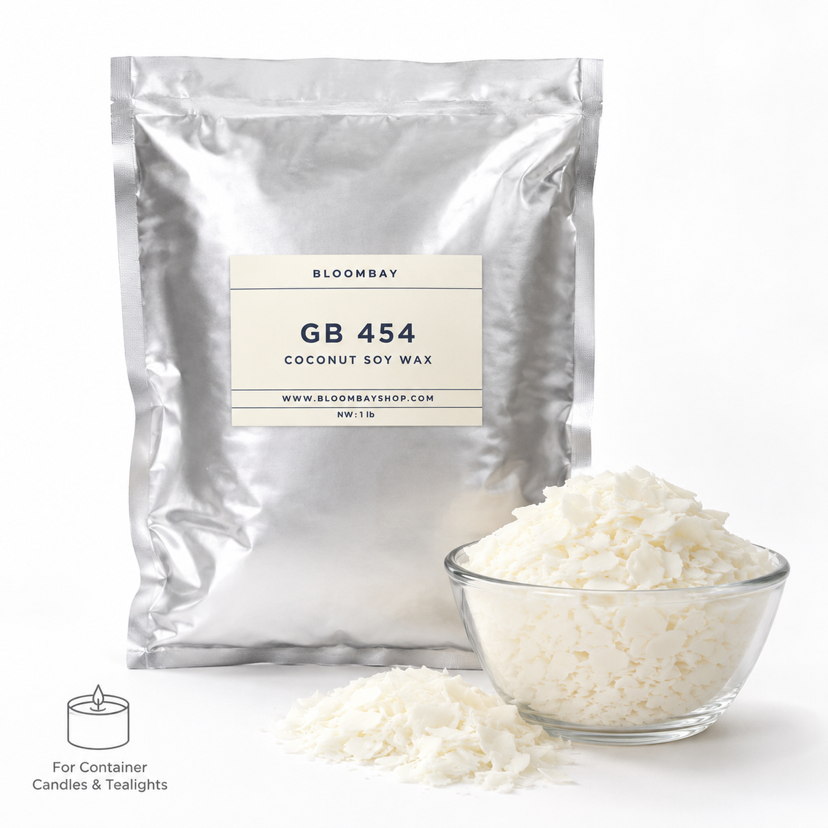 Golden Wax 454 Coconut Soy Container Wax