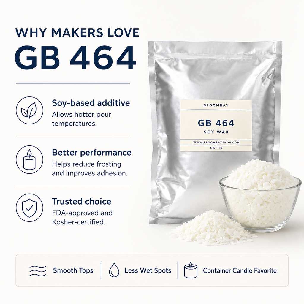 Golden Wax 464 Soy Wax for Container Candle Making