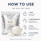 Golden Wax 464 Soy Wax for Container Candle Making
