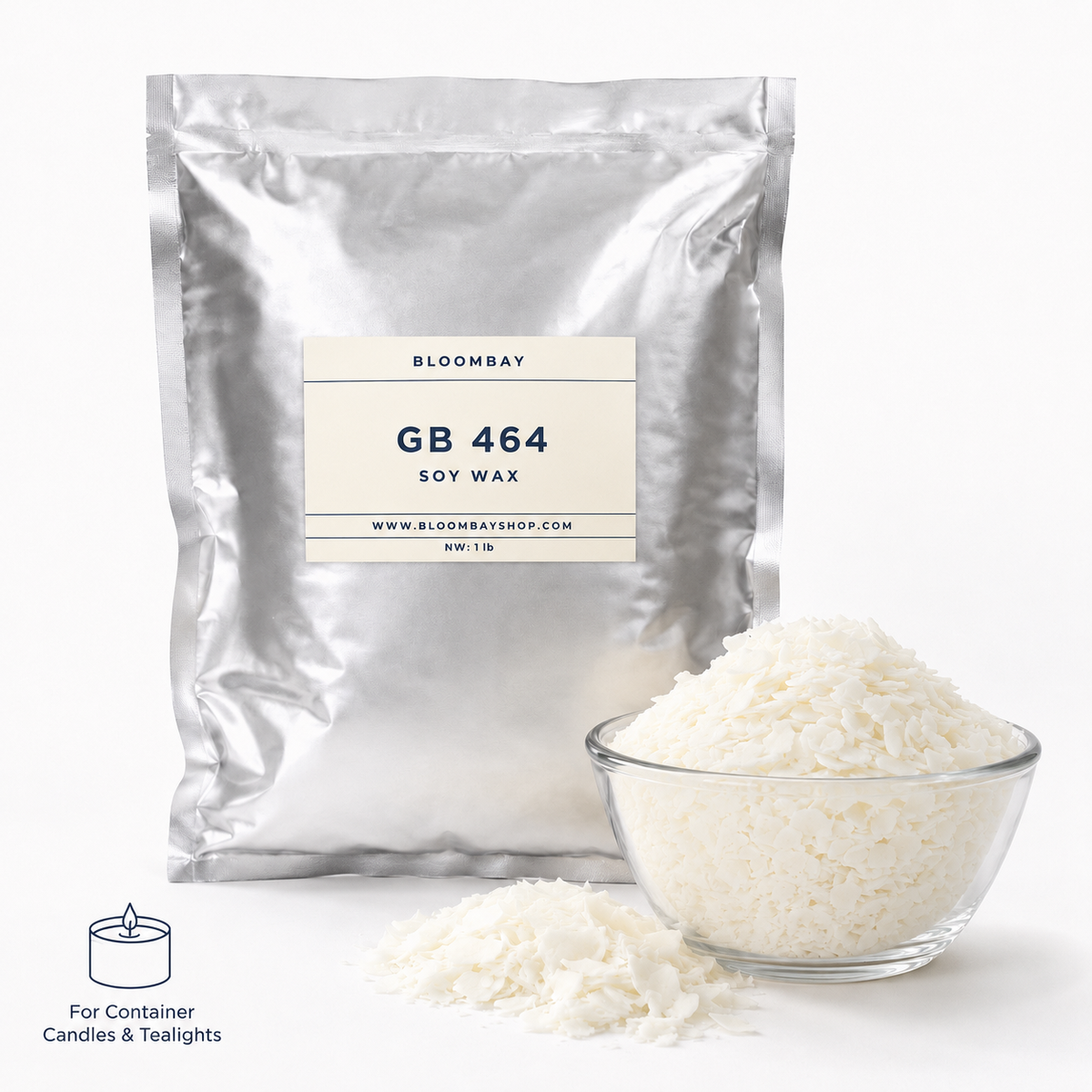 Golden Wax 464 Soy Wax for Container Candle Making