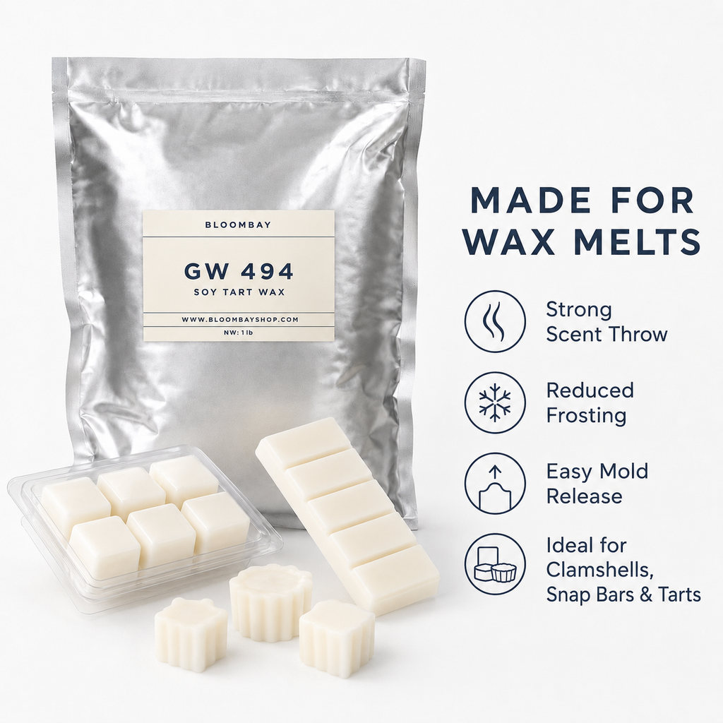 Golden Wax 494 Soy Wax for Wax Melts & Tarts