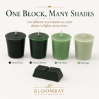 Green Candle Dye Blocks for Candle Making