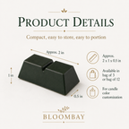 Green Candle Dye Blocks for Candle Making