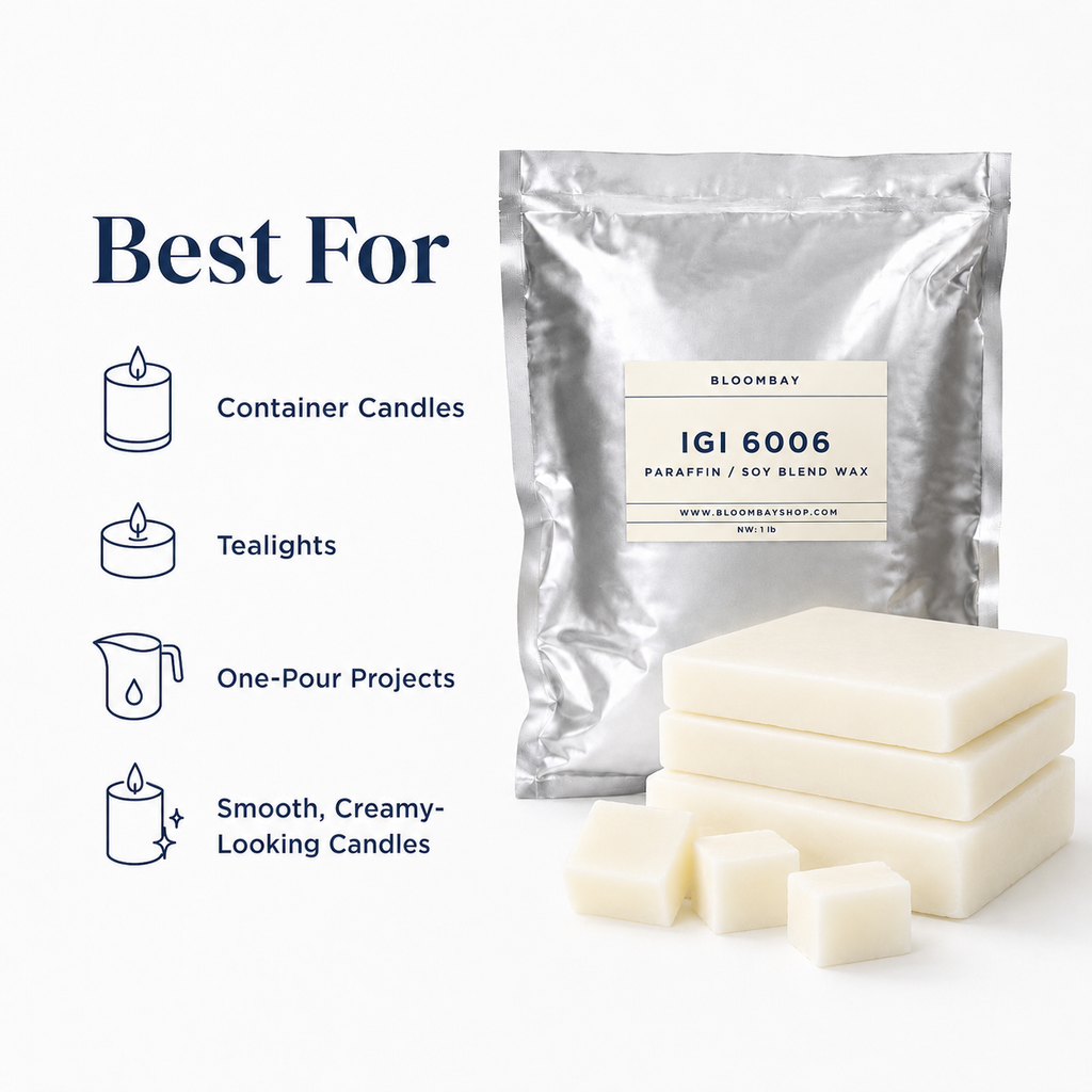 IGI 6006 Paraffin/Soy Container Wax