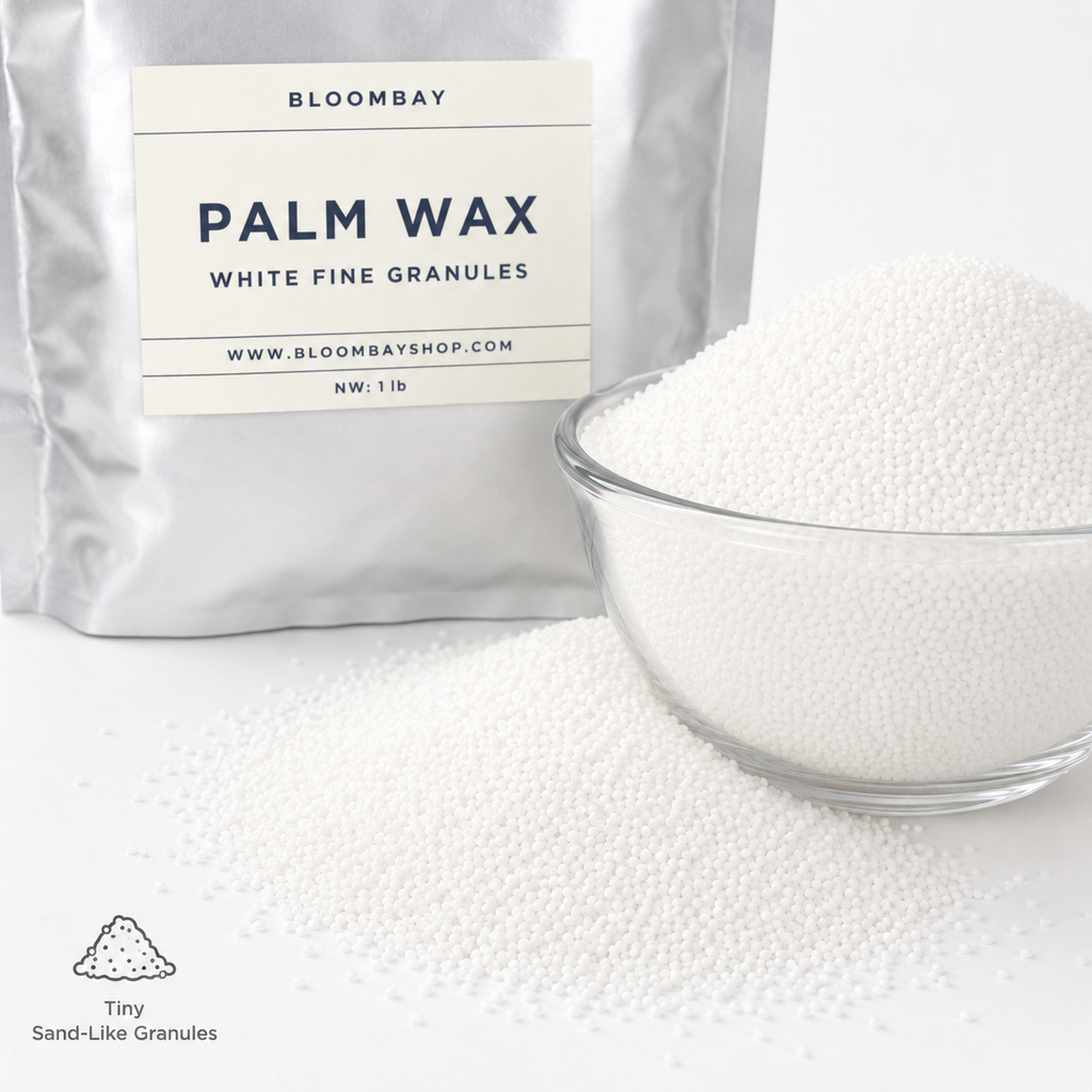 Palm Wax for Molded & Container Candles | Crystal Wax
