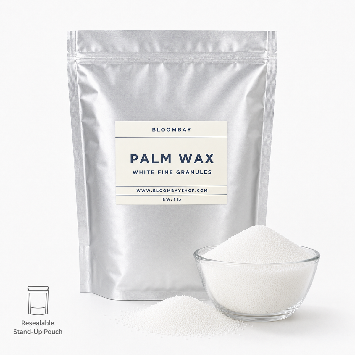 Palm Wax for Molded & Container Candles | Crystal Wax