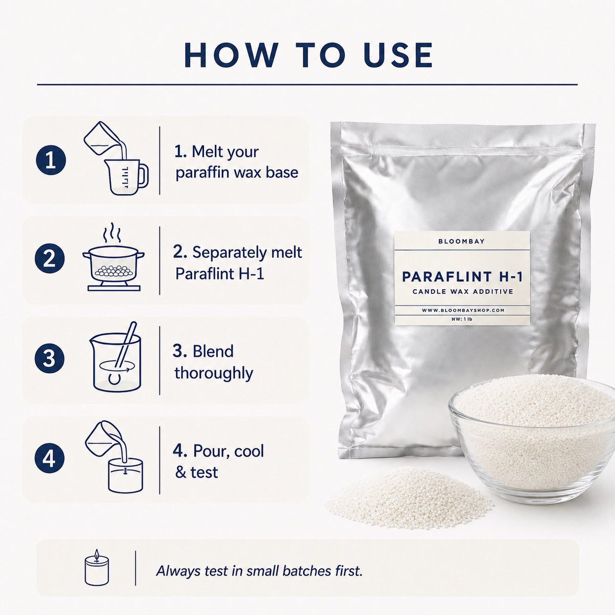 Paraflint H-1 High-Melt Candle Wax Additive