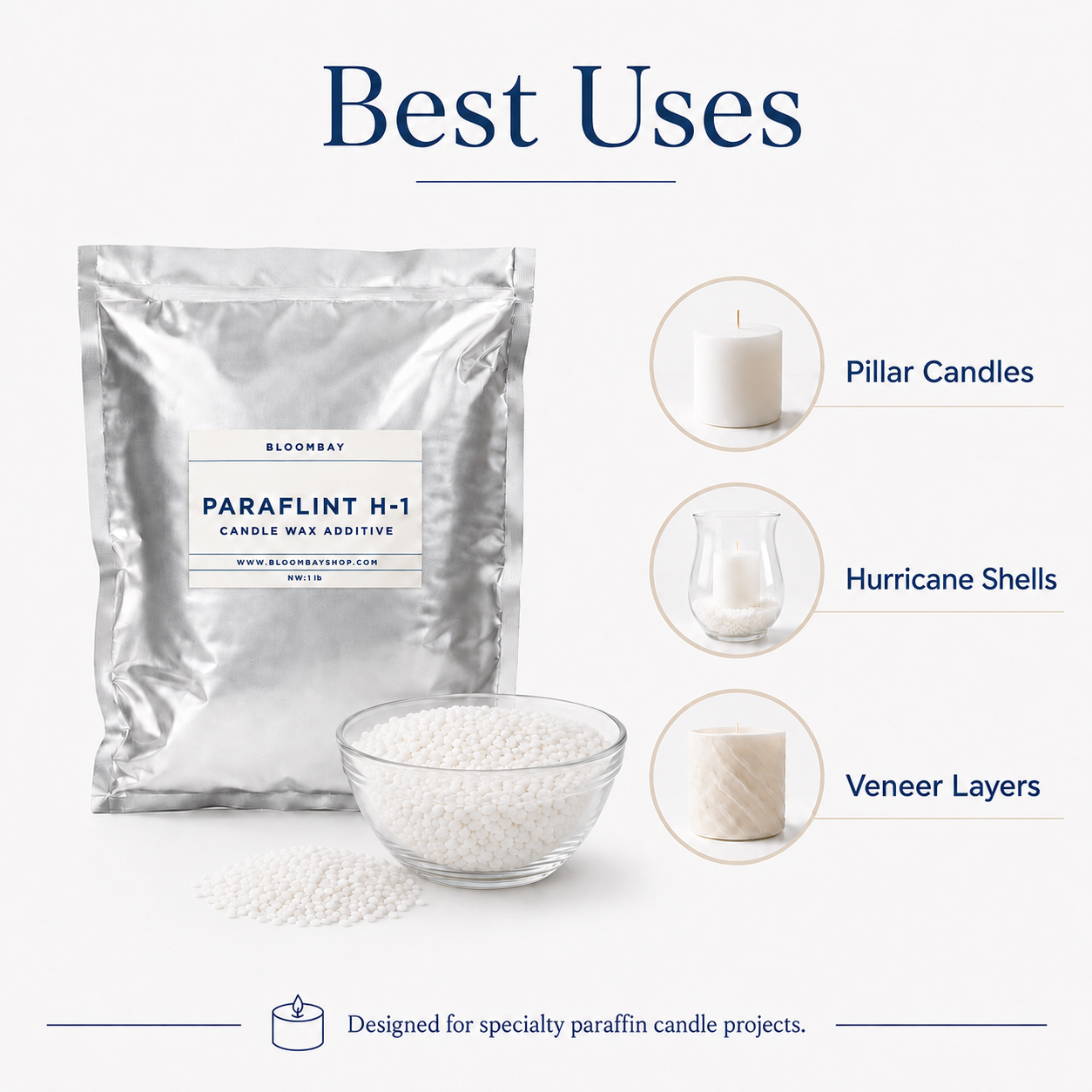 Paraflint H-1 High-Melt Paraffin Candle Wax Additive