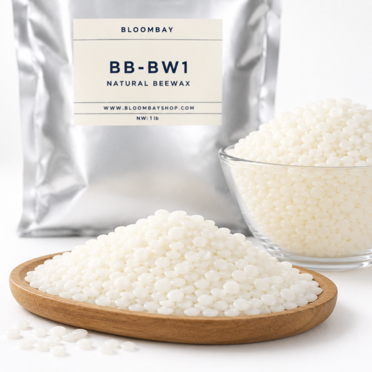 BB-BW1 Natural Beeswax for Candle Making