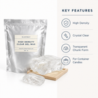 High-Density Transparent Gel Wax for Candle Making