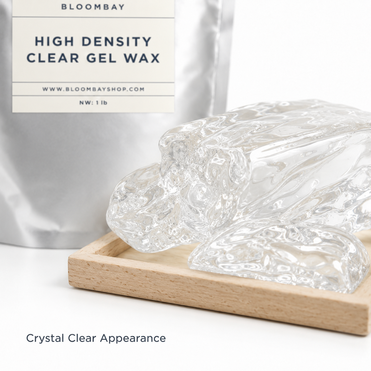 High-Density Transparent Gel Wax for Candle Making