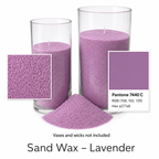 Colorful Sand Wax for Candle Making | Pre-Colored Granulated Wax