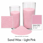 Colorful Sand Wax for Candle Making | Pre-Colored Granulated Wax