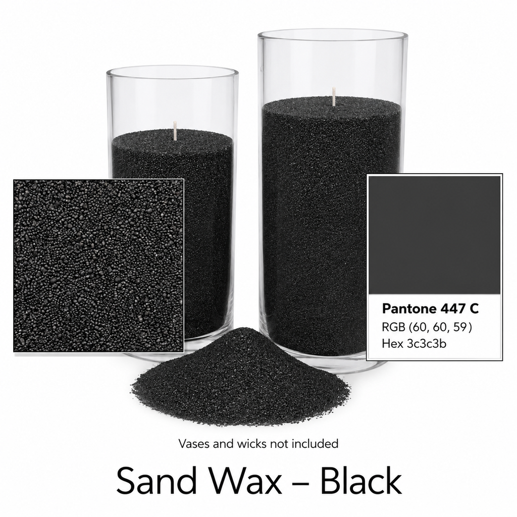 Colorful Sand Wax for Candle Making | Pre-Colored Granulated Wax