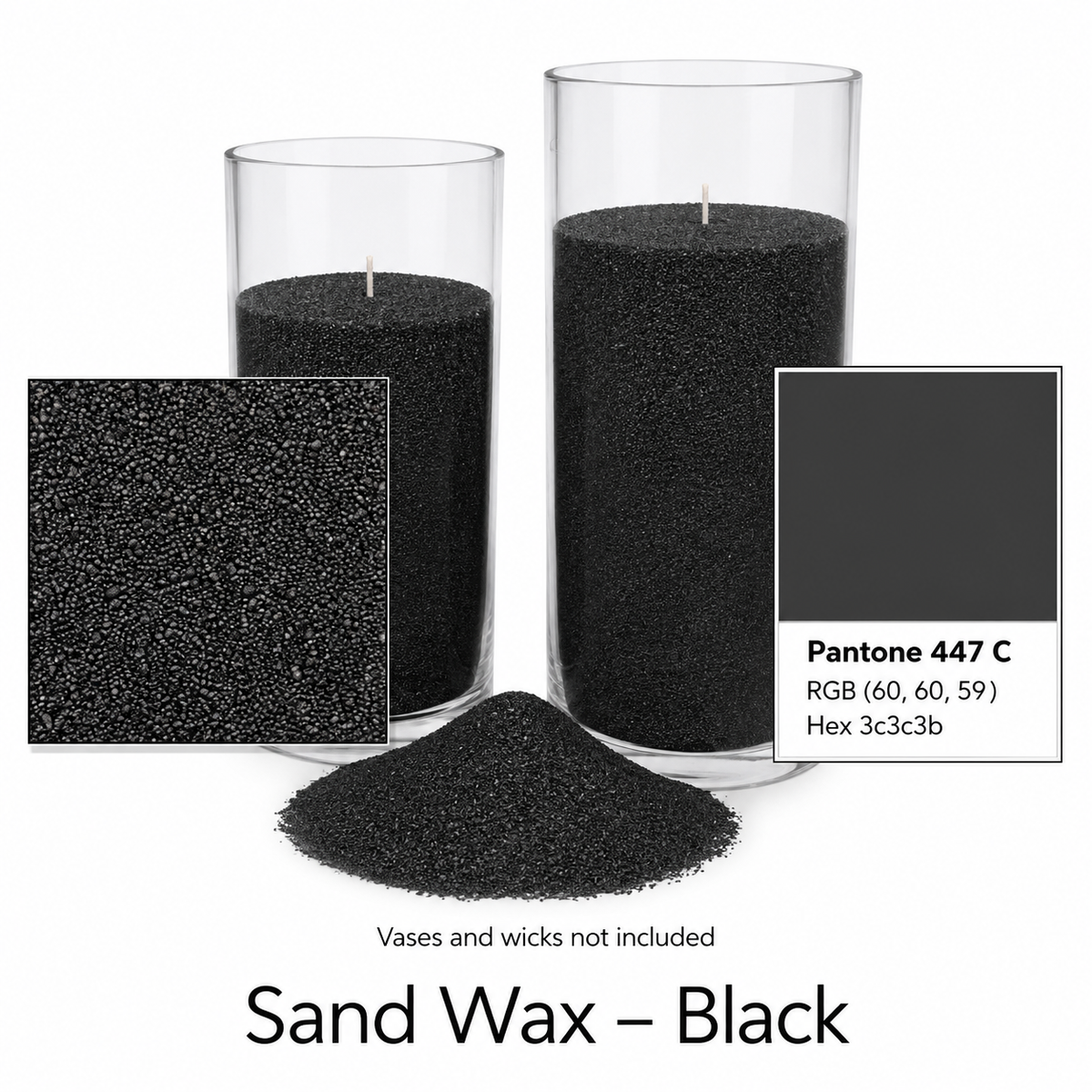 Colorful Sand Wax for Candle Making | Pre-Colored Granulated Wax