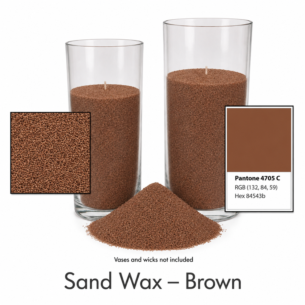 Colorful Sand Wax for Candle Making | Pre-Colored Granulated Wax