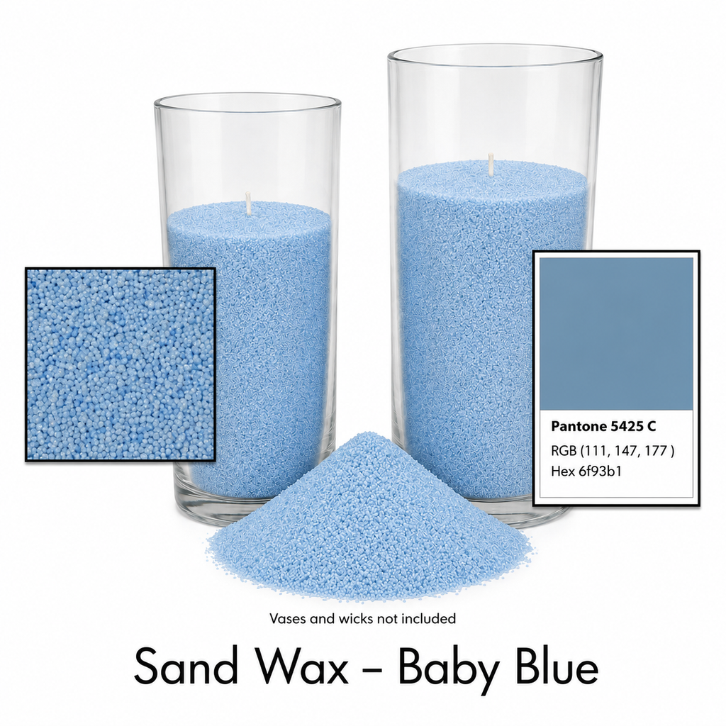 Colorful Sand Wax for Candle Making | Pre-Colored Granulated Wax