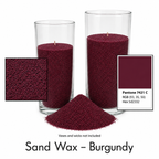 Colorful Sand Wax for Candle Making | Pre-Colored Granulated Wax