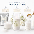 Granulated Sand Wax for Candle Making | Pour-In Candle Wax