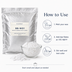 White Candle Dye Flakes | Candle Color Additive