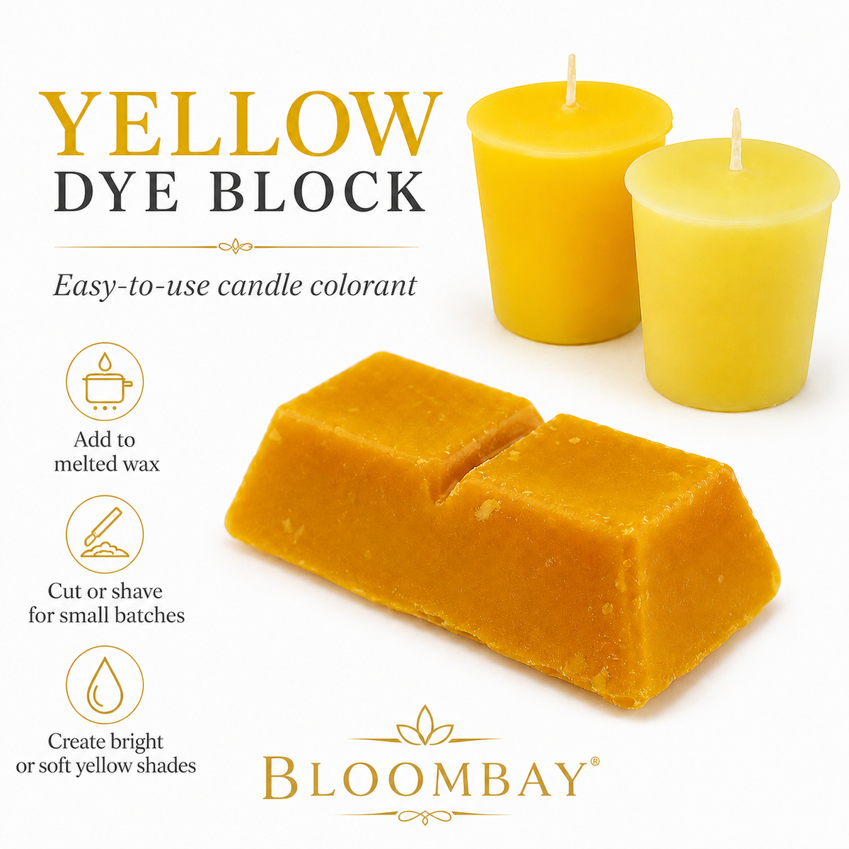 Candle Dye Kit – Solid Color Blocks for Candle Making