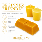 Yellow Candle Dye Blocks for Candle Making
