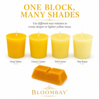 Yellow Candle Dye Blocks for Candle Making